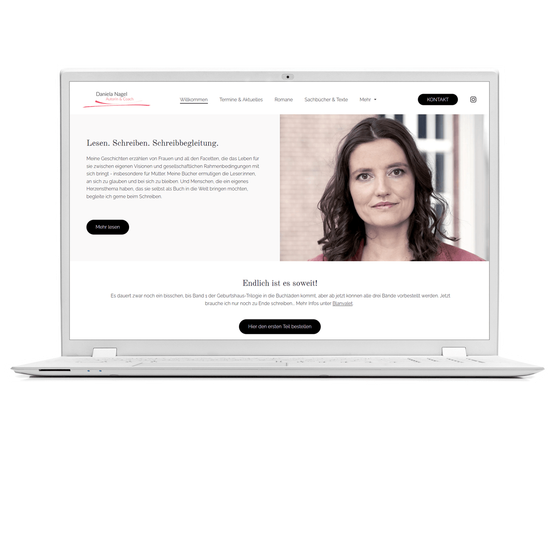 Website Daniela Nagel