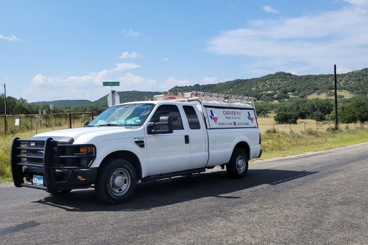 client's repair truck