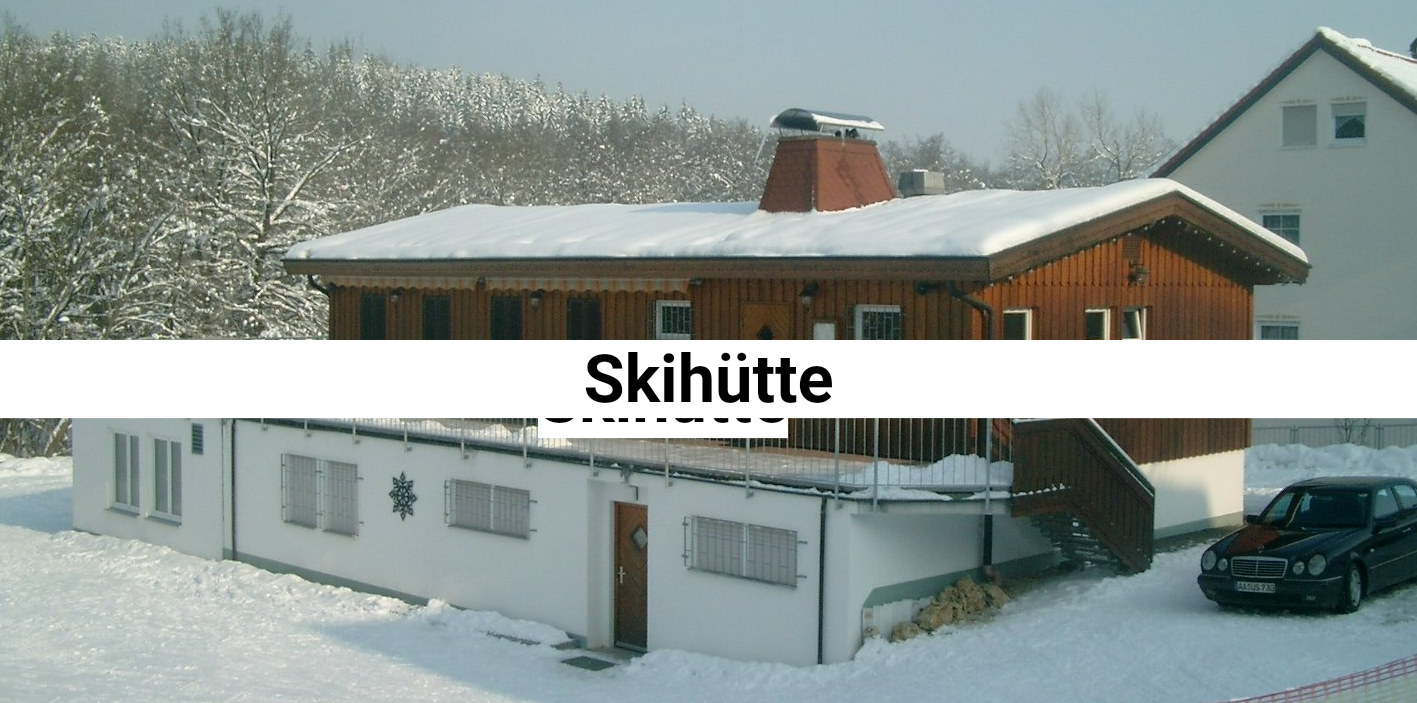 Skihütte Leinzell im Winter