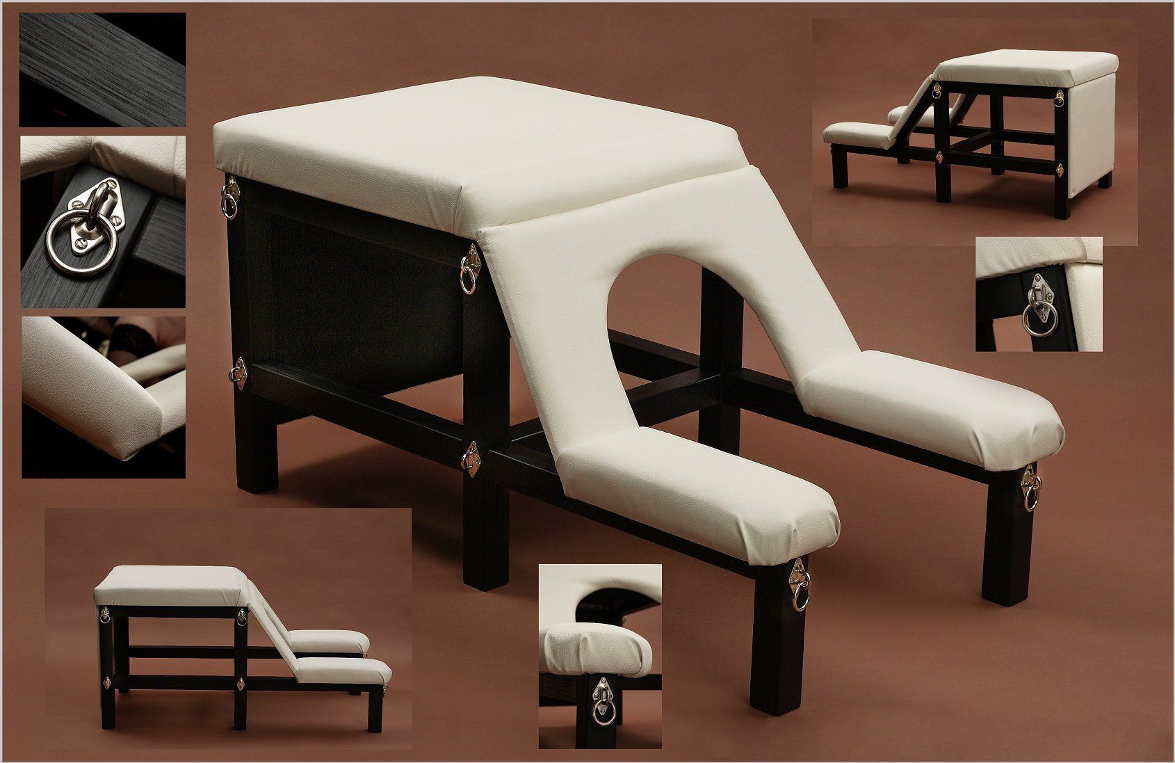 Strafbock Bock gepolstert BDSM-Bock