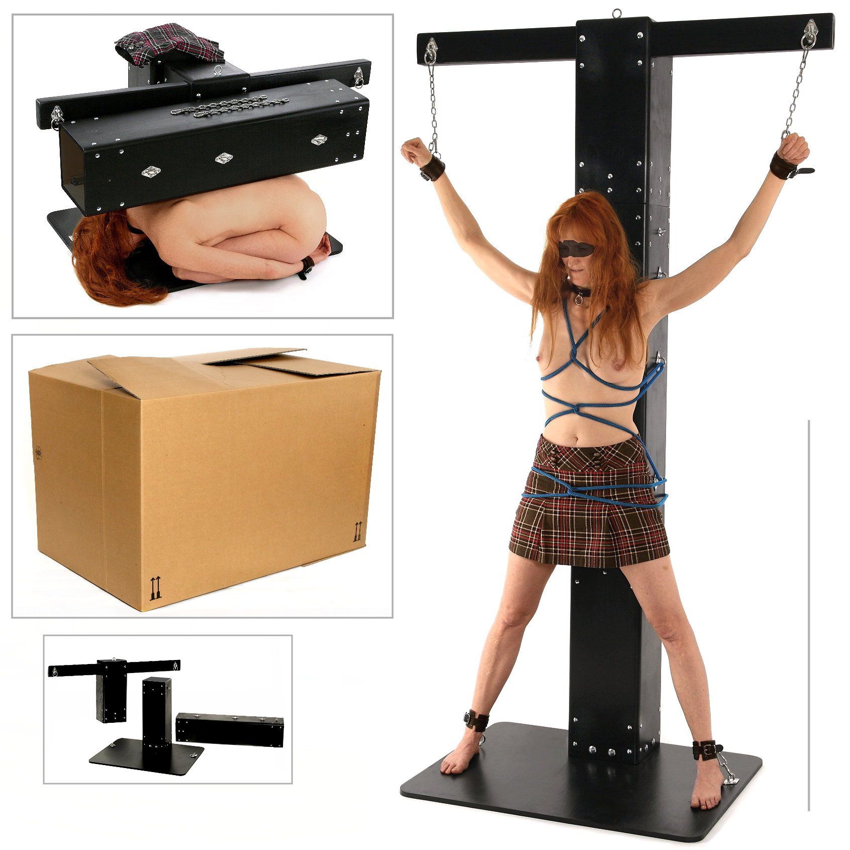 Für weitere Infos und Preise , click einfach auf das Bild BDSM-Kreuz zerlegbar
Andreaskreuz zerlegbar