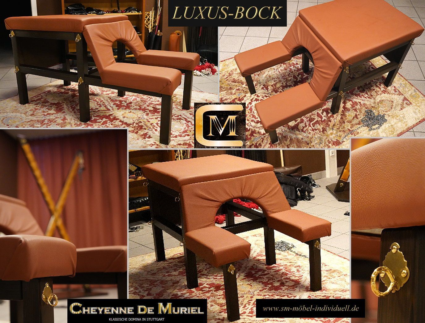 BDSM-Bock , Strafbock , Bock gepolstert