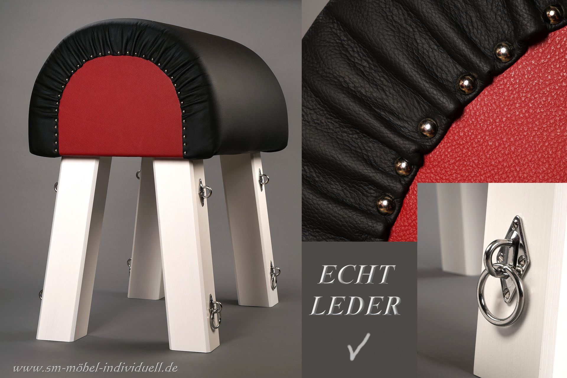 Strafbock gepolstert , Rundbock , BDSM-Strafbock , SM-Strafbock gepolstert , Rundbock gepolstert