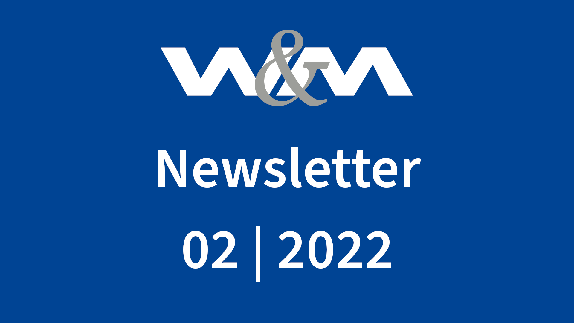 Newsletter 2/2022