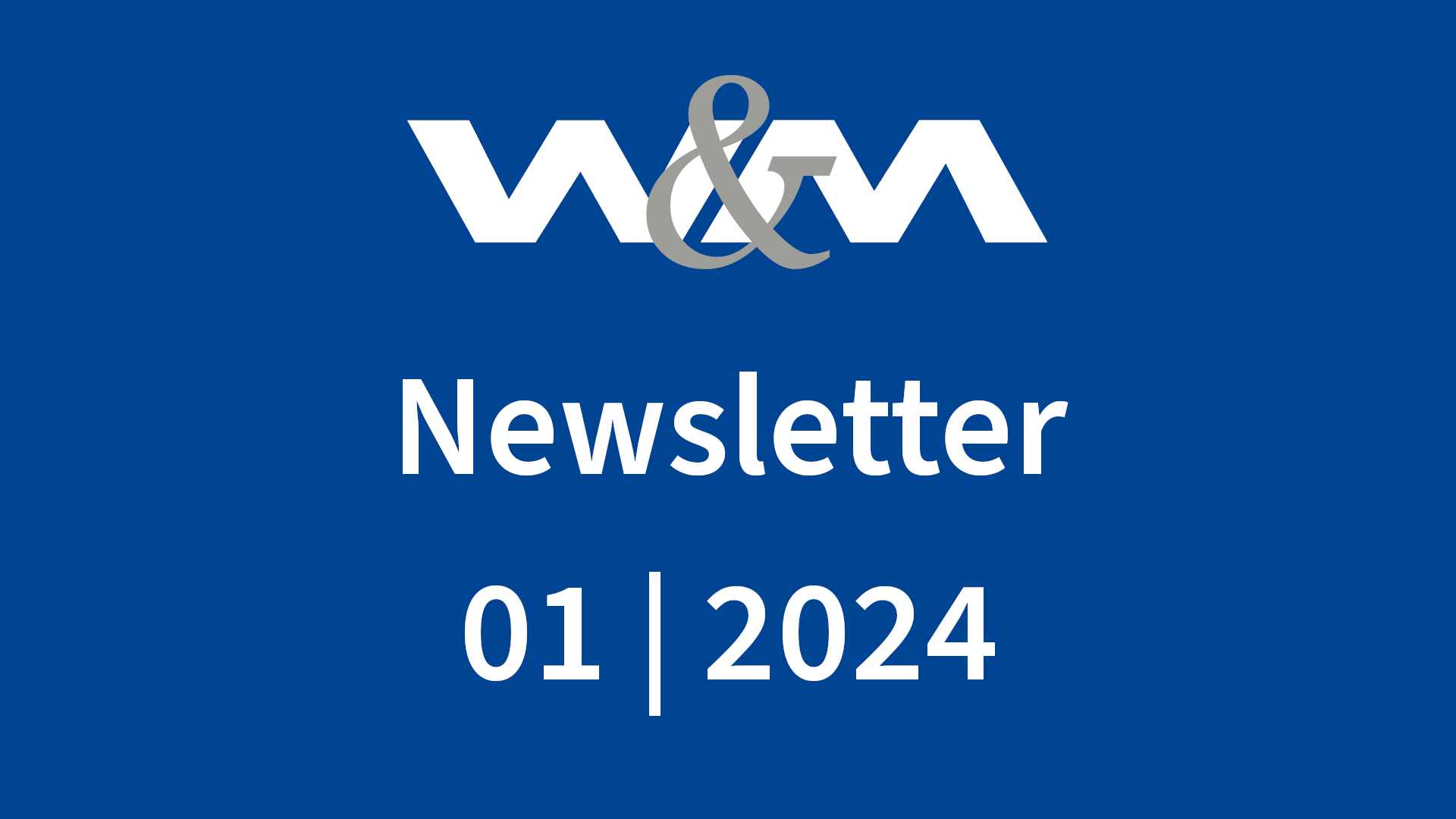 Newsletter 1/2024