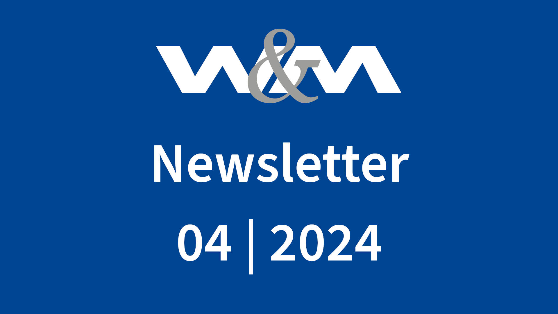 Newsletter 4/2024
