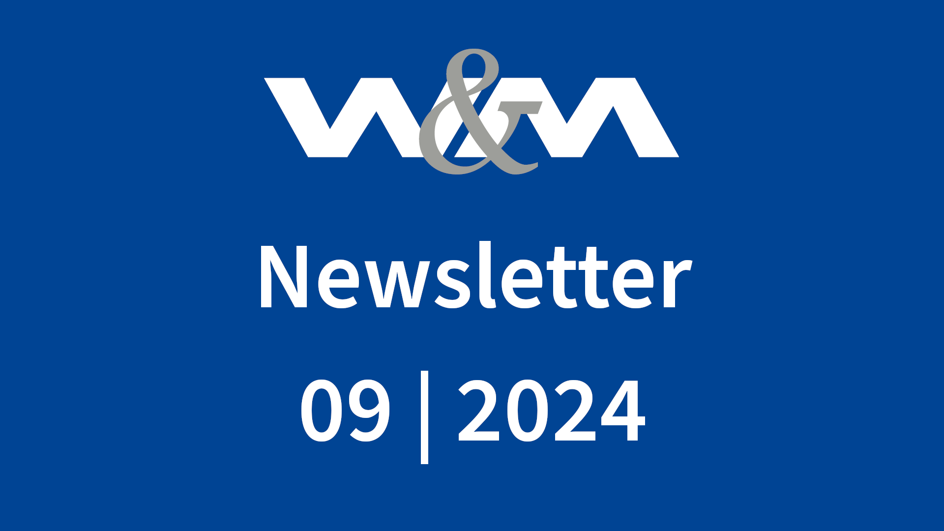 Newsletter 9/2024