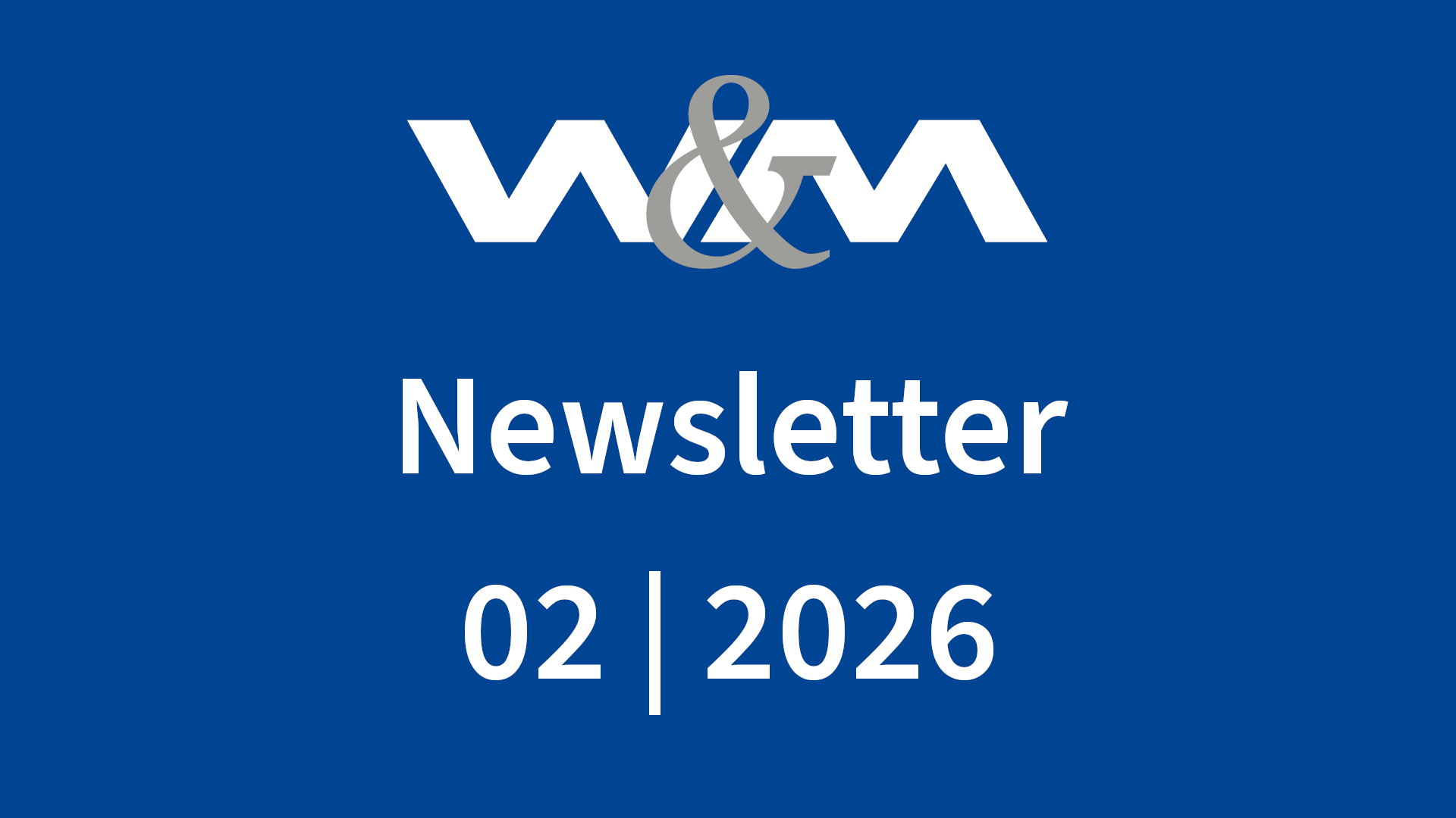 Newsletter 02/2026