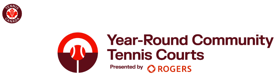 Logo of Tennis Canada Year-Round Community Tennis Courts Program