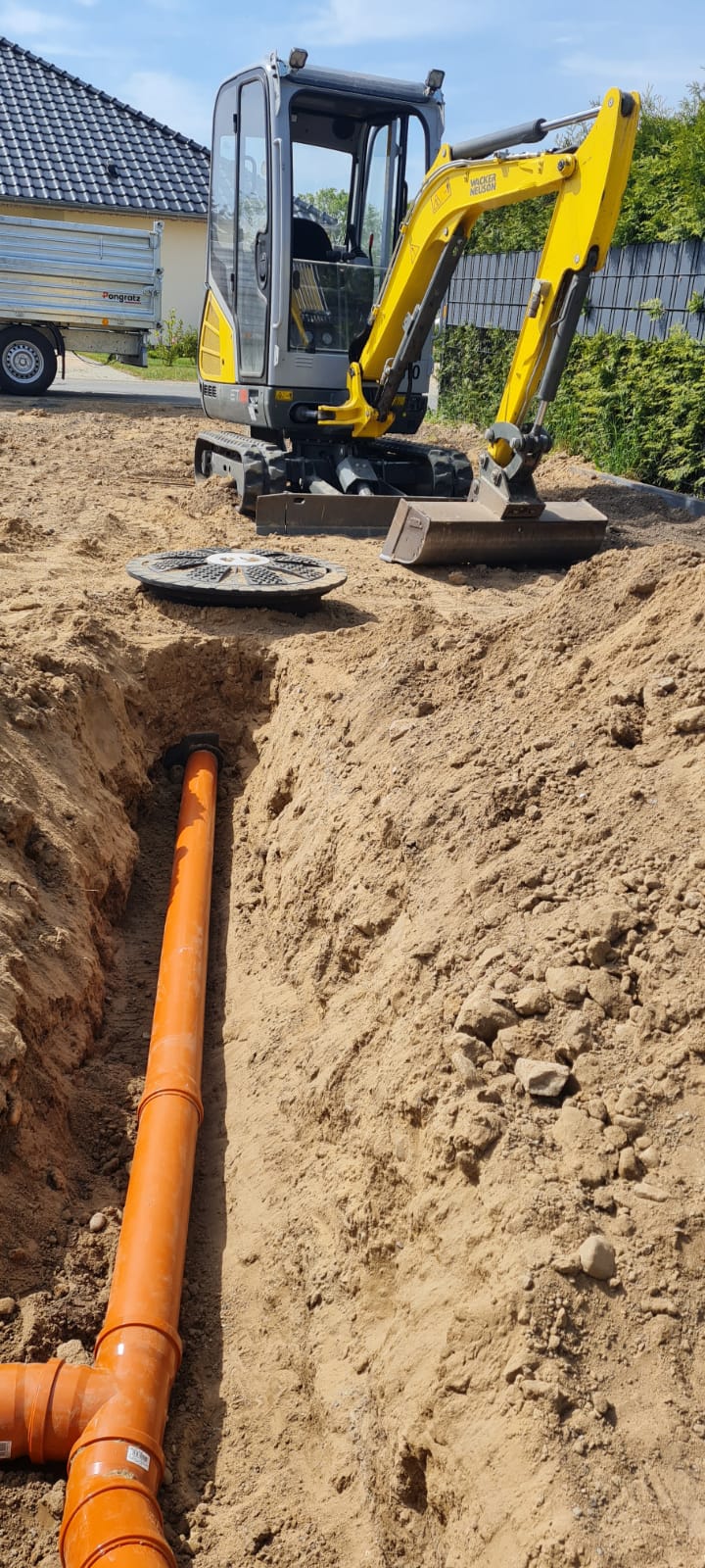 Skandi Garden - Erdarbeiten