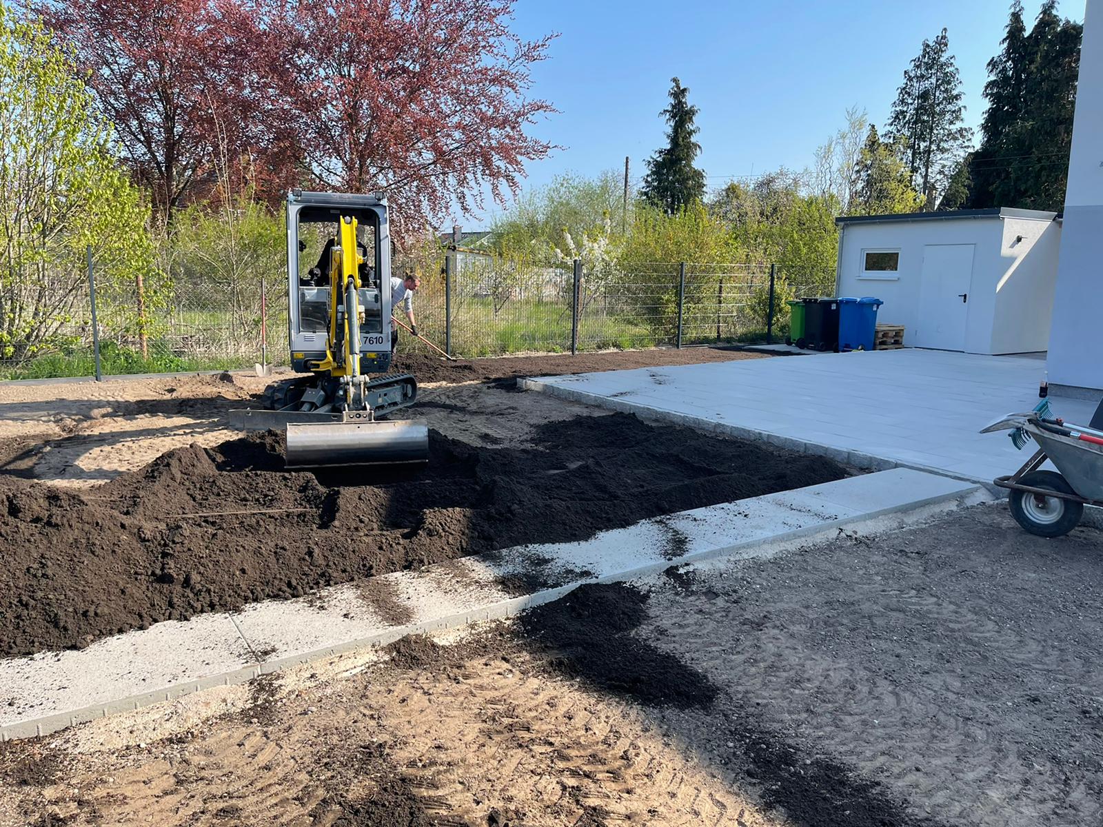 Skandi Garden - Erdarbeiten