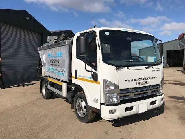 Isuzu euro 6 food waste vehicle