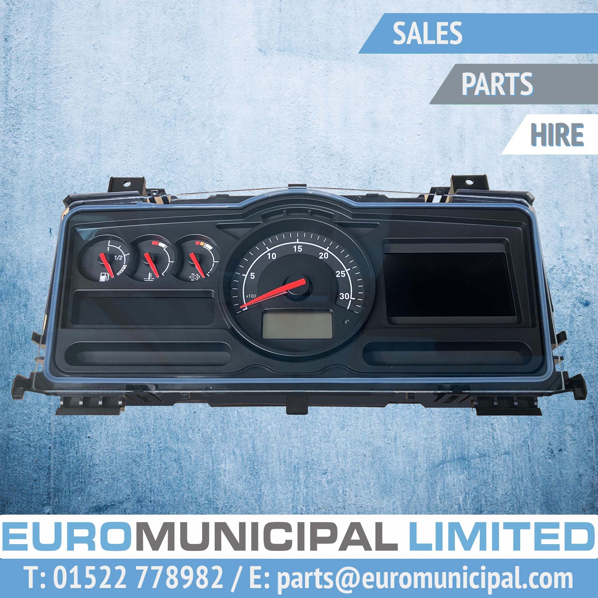 Dennis Elite 6 clocks