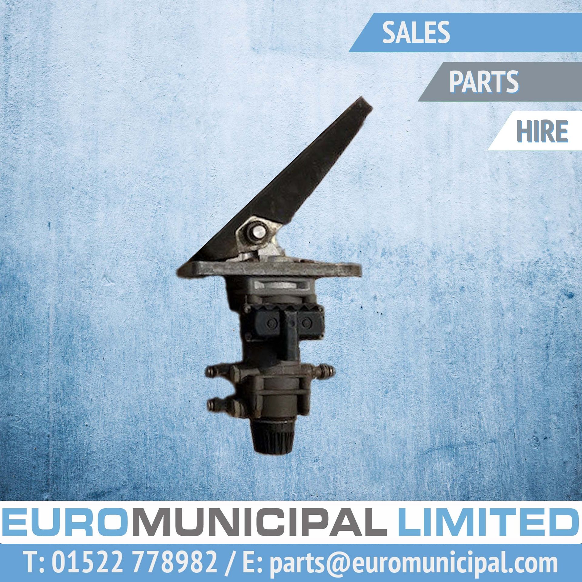 Dennis Elite 6 brake pedal valve