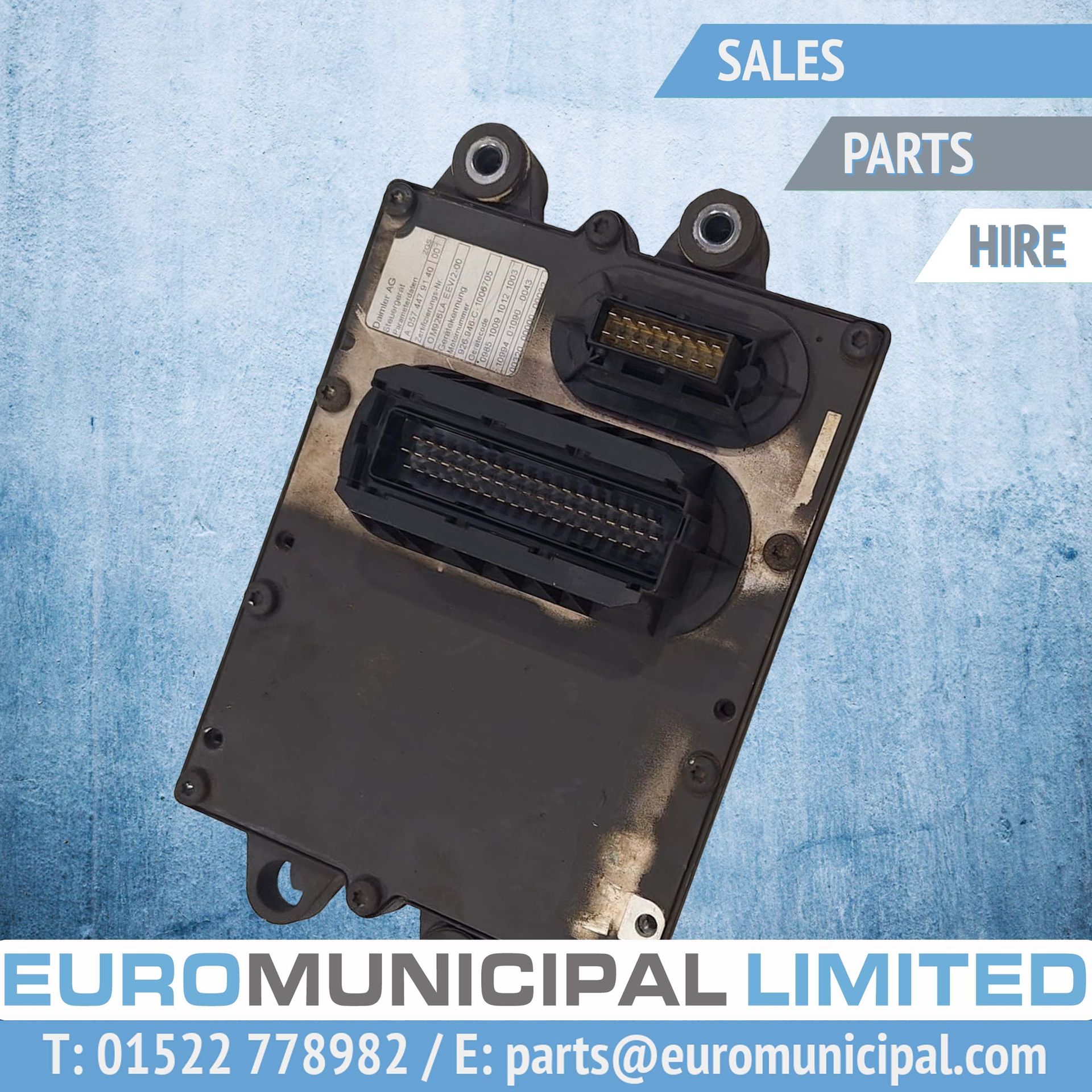 Mercedes Econic engine ECU