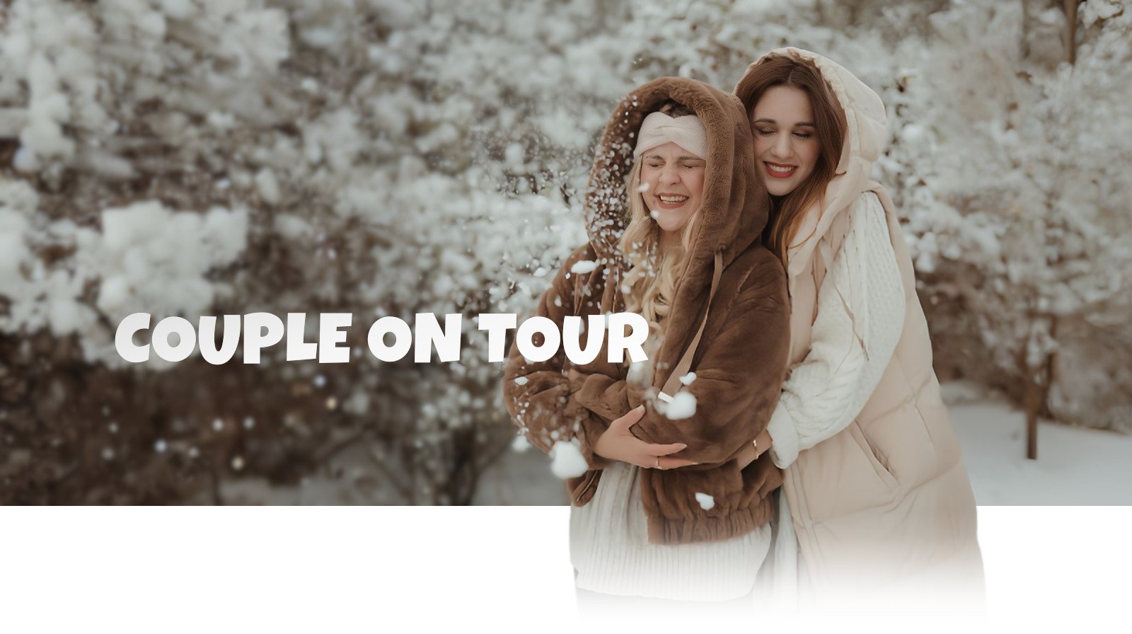 Social-Media-Grafikdesign für Influencer-Duo Coupleontour