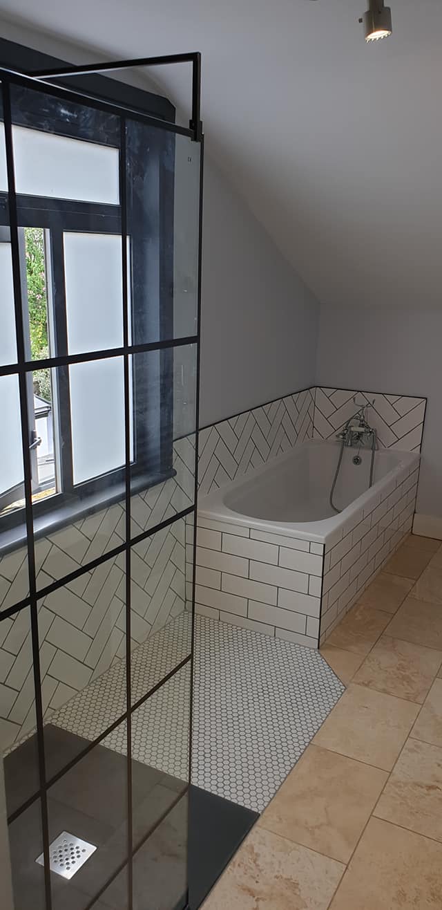 bathroom installation in surbiton, kingston surrey.