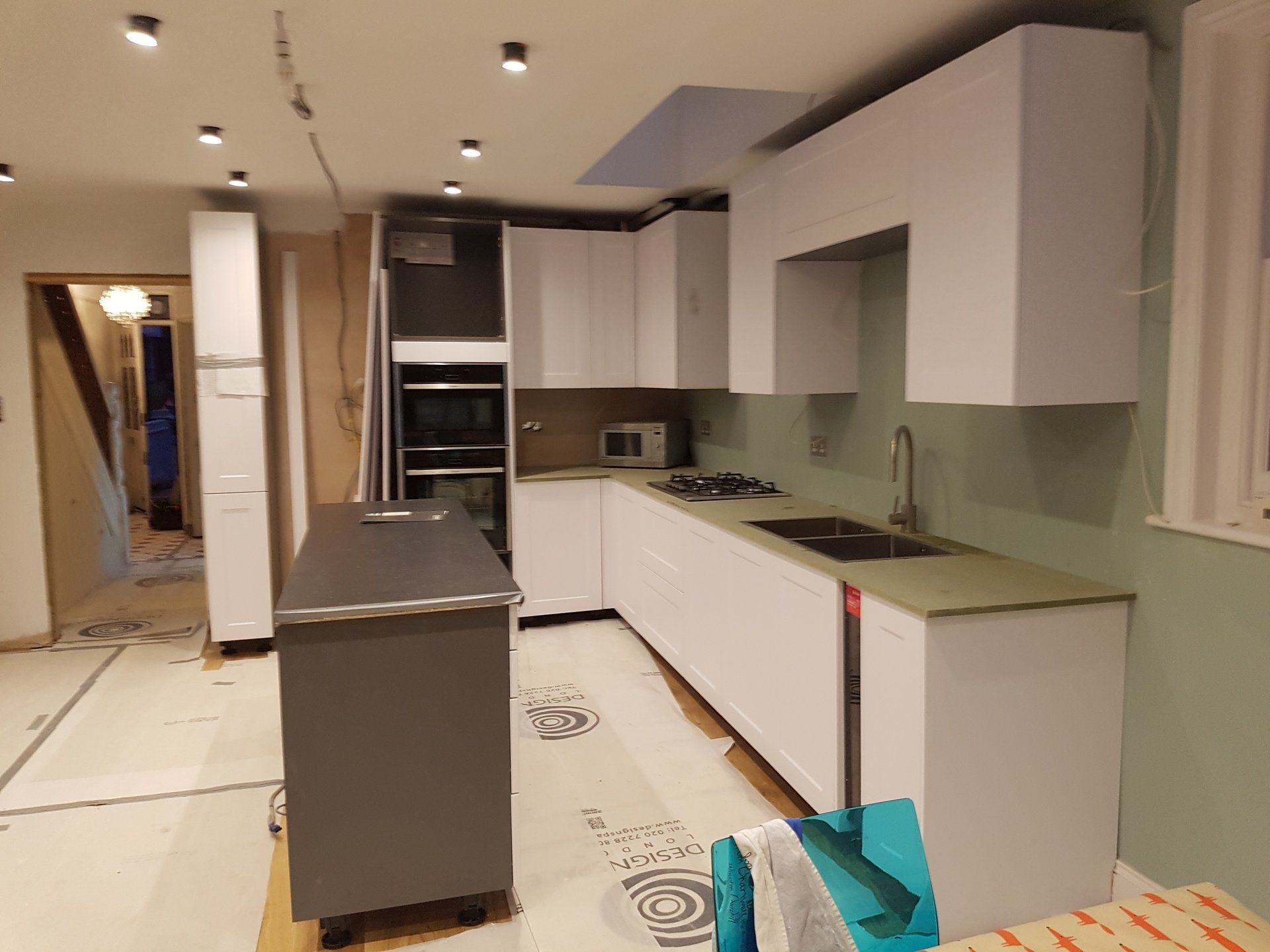 Family kitchen in Horton and Windsor, close to Windsor, offering both comfort and modern style.