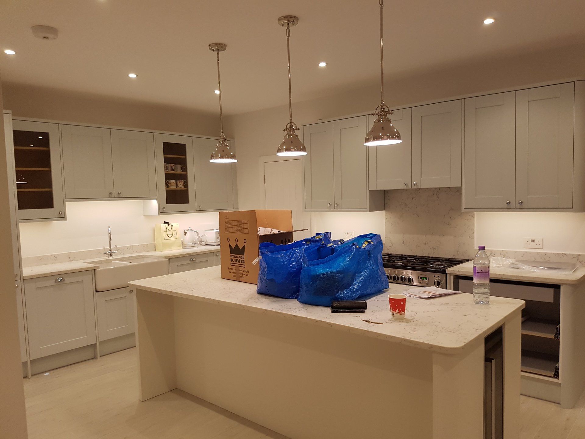 Modern kitchen in Windsor and Horton, near Windsor, with sleek design and cutting-edge features