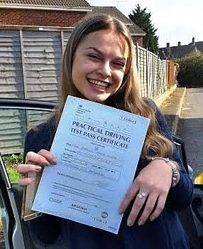 1st time driving test pass with our driving instructorsi n Southmead with the 1-2-1 Driving School who covers  Brentry,Shirehampton,Patchway,Filton areas of Bristol