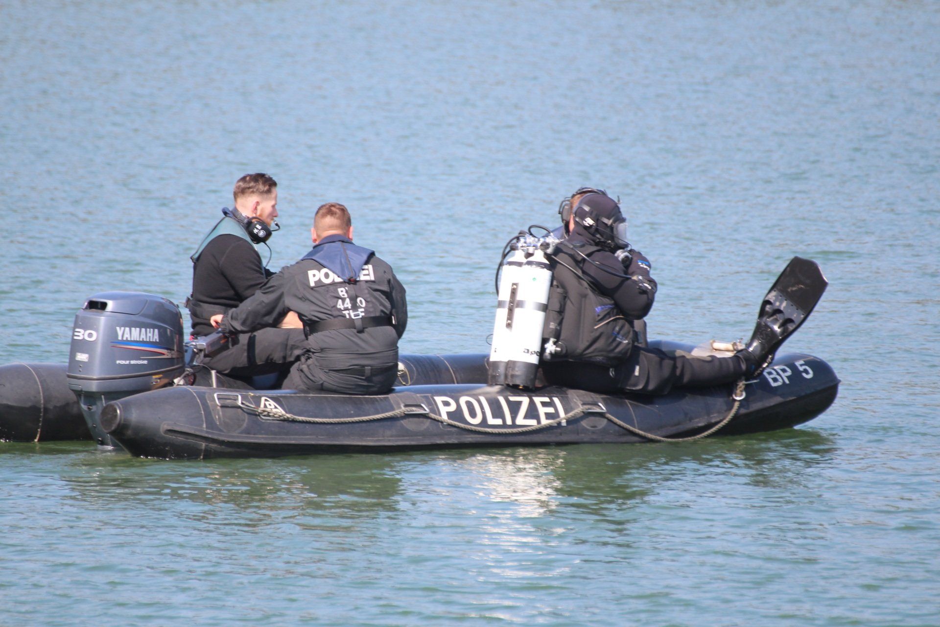 Zuständigkeit Wasserschutzpolizei, Polizeiboot, Polizeischiff, Polizeitaucher