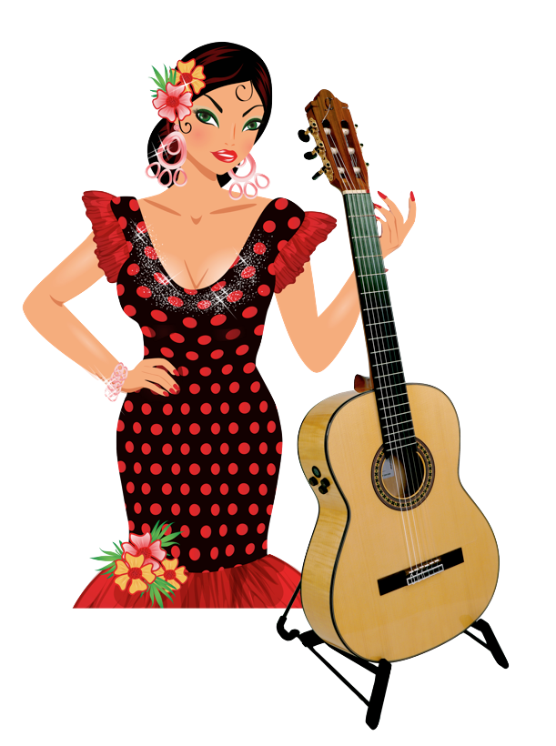 Flamencogitarren Tonabnehmer