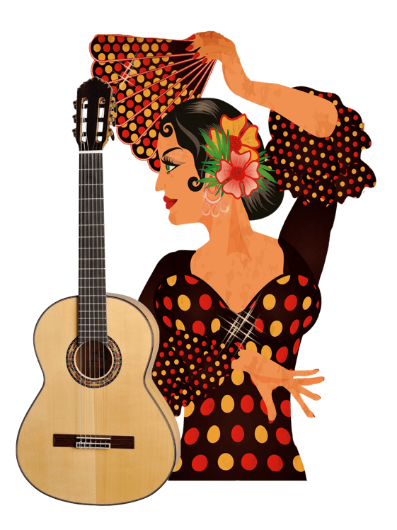 Flamencogitarren