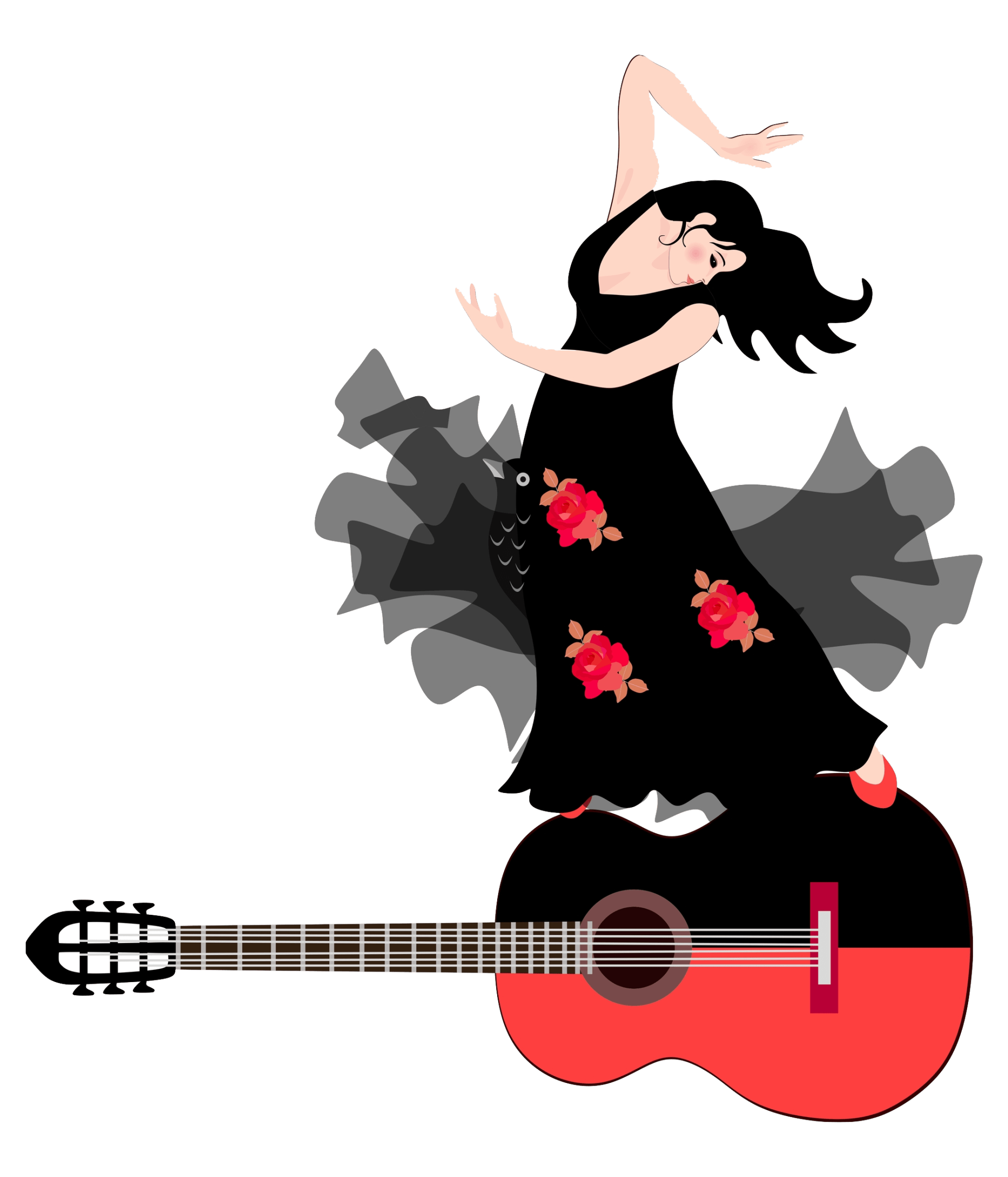 Flamencogitarren für Bühnen-Entertainer