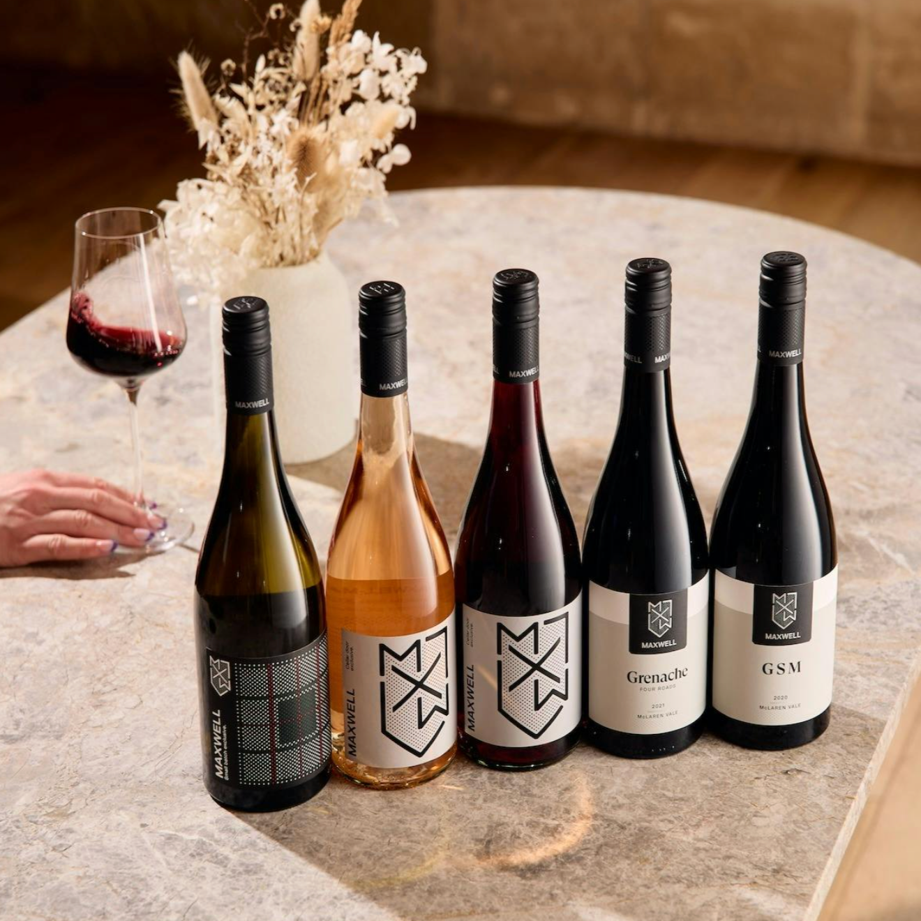 Grenache & Gourmet Thistledown wines
