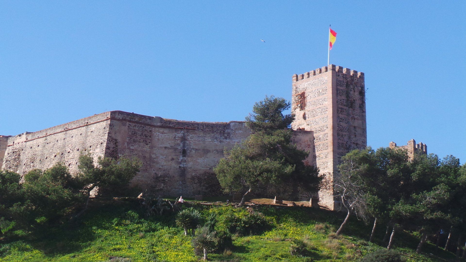Sohail Castle from the Promenade