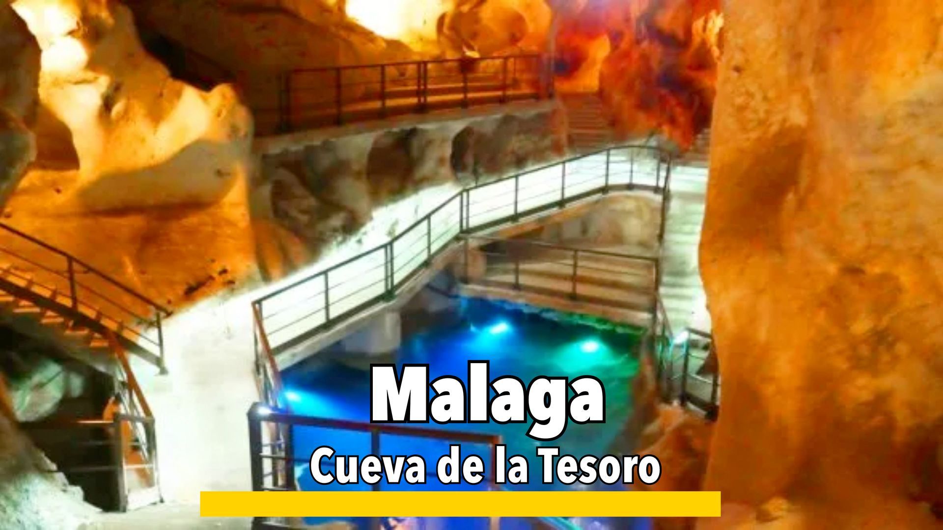 Cueva del Tesoro near Málaga, a unique coastal cave with ancient rock formations and historical significance