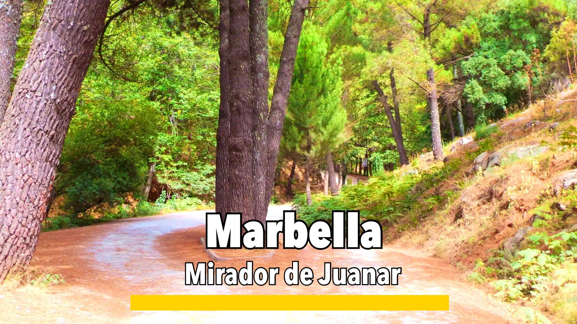 The Mirador de Juanar walk, offering breathtaking views of Marbella, the Mediterranean Sea, and the surrounding mountains