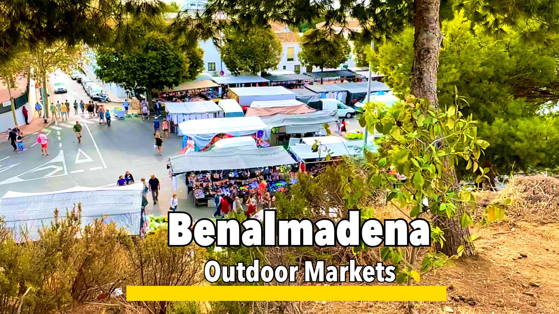Benalmadena outdoor market
