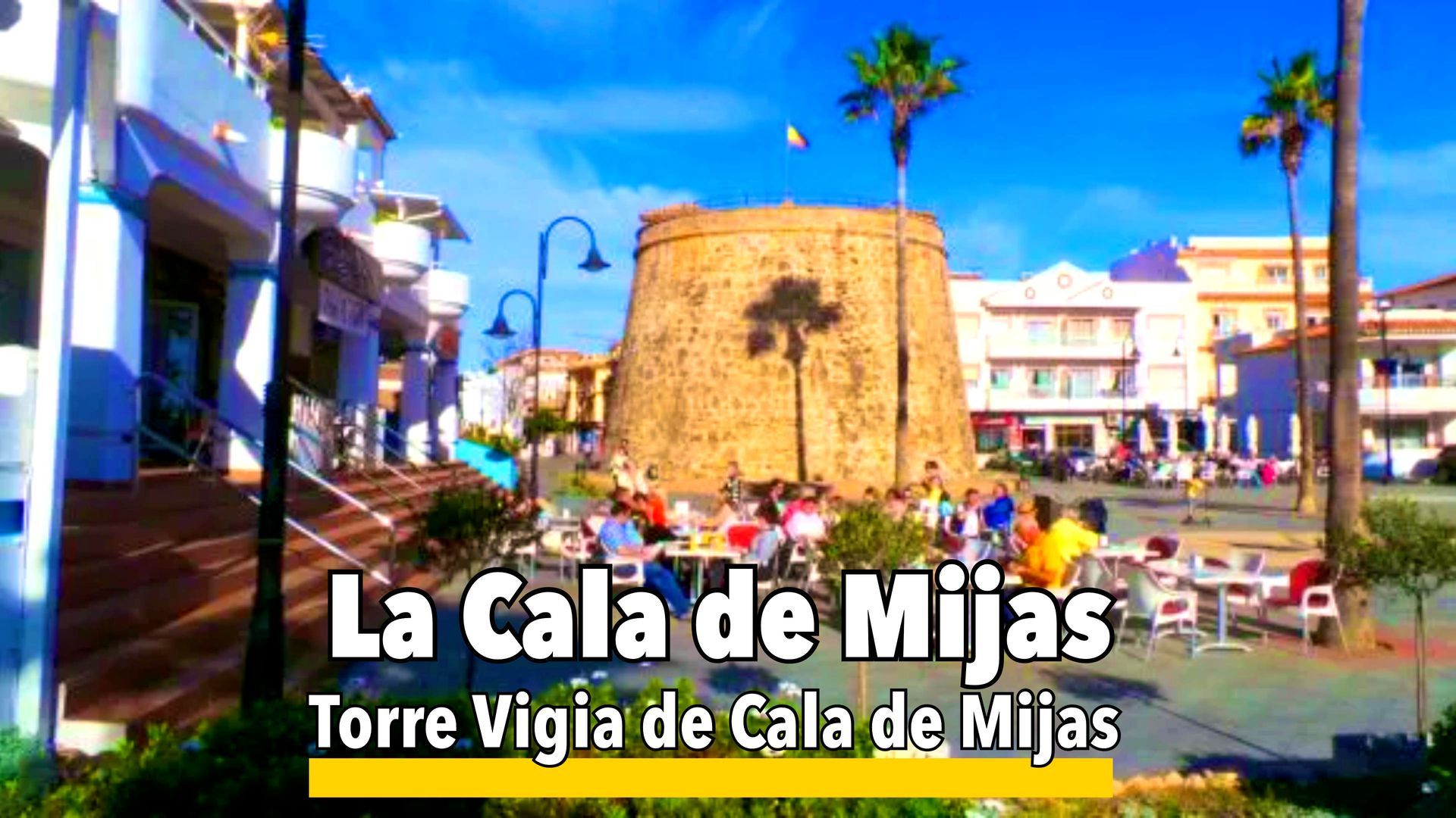 Torre Vigía in La Cala de Mijas, a historic coastal watchtower offering insights into the region’s maritime history along the Costa del Sol
