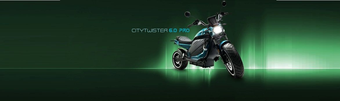 Elektromotorrad City Twister 6.0 Pro