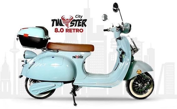 Elektroroller City Twister 8.0 Retro