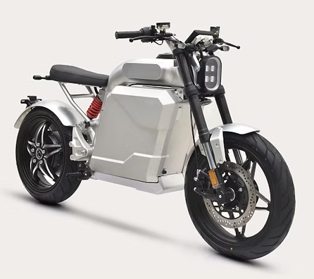 Elektromotorrad aus 90% Alu