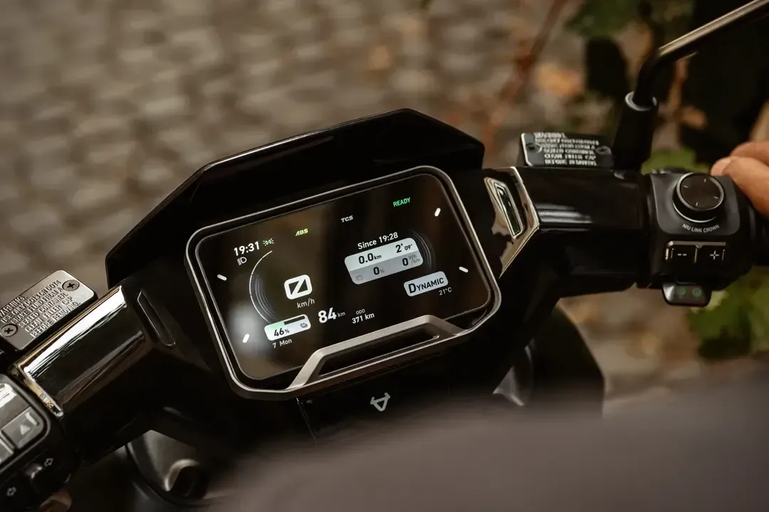 Niu NQIX 500 Dashboard.