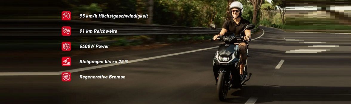 Elektroroller Niu FQi 500