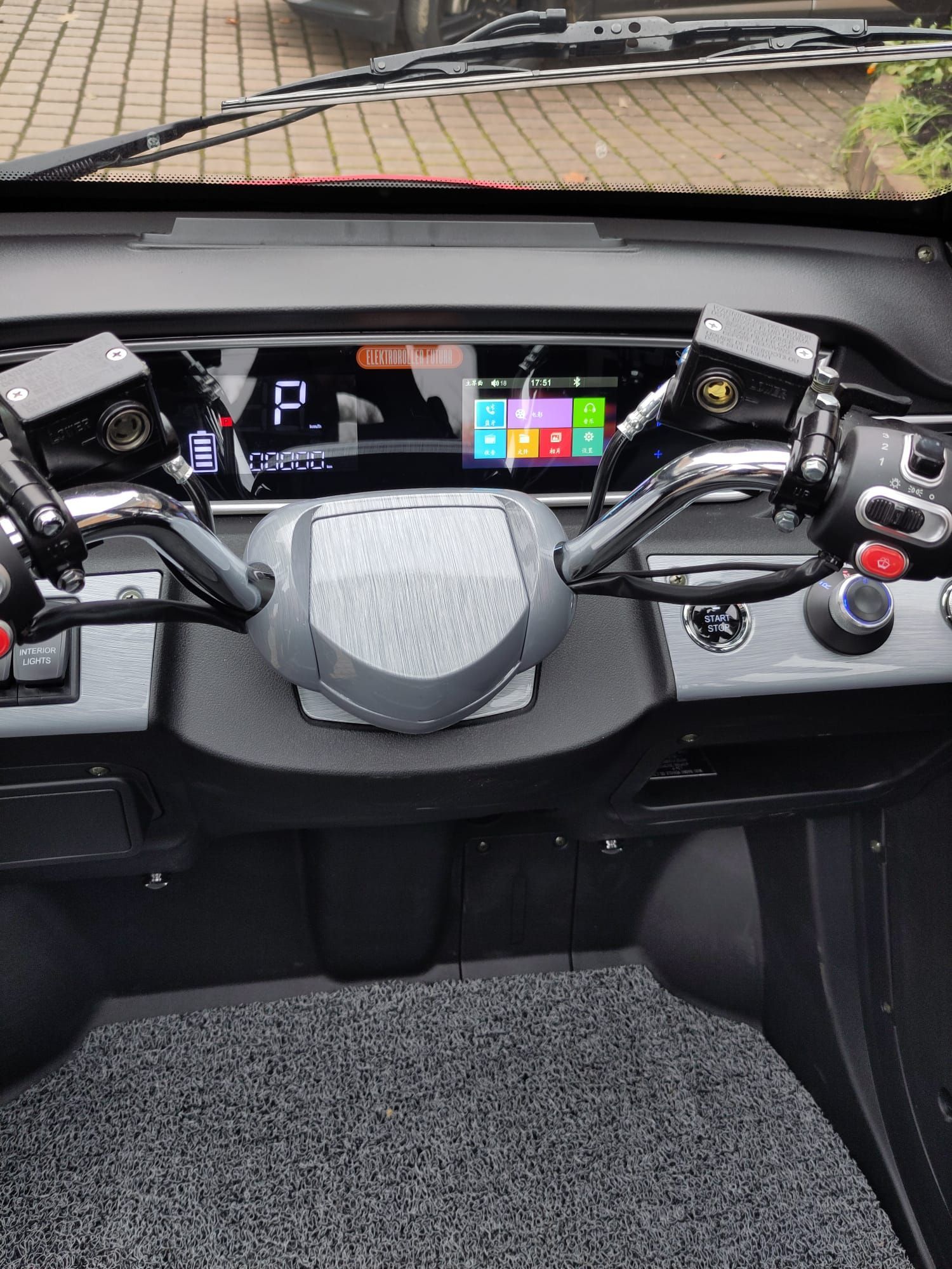 Handbedienung Kabinenroller