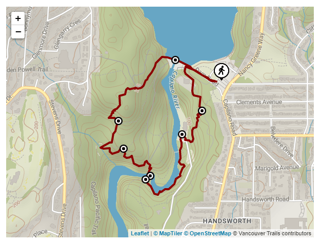 Capilano Canyon Loop on AllTrails Capilano Canyon Loop AllTrails