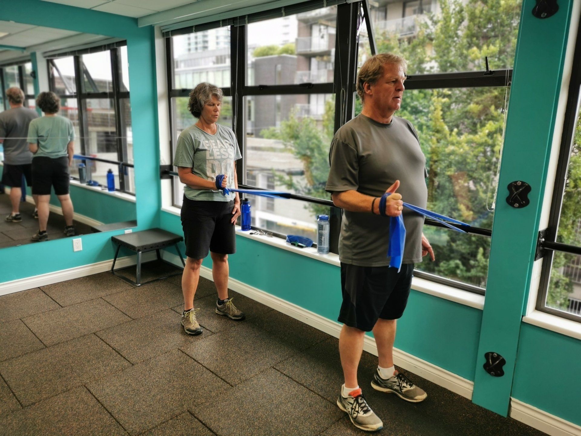 Marla & Ken getting fit as a couple! Couple fitness