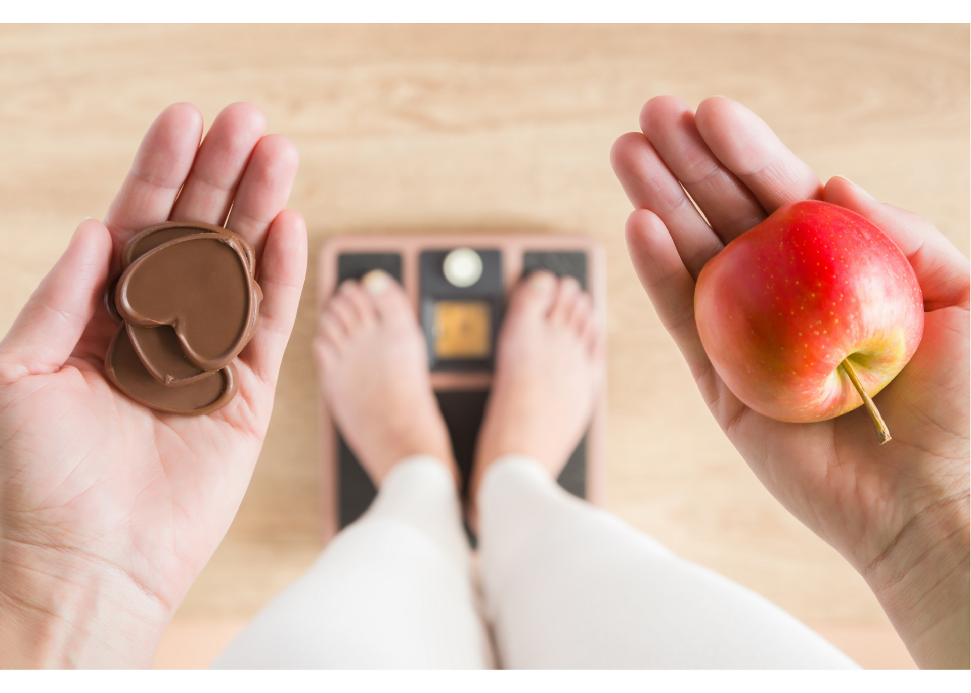 Choose wisely! Choosing food on a scale