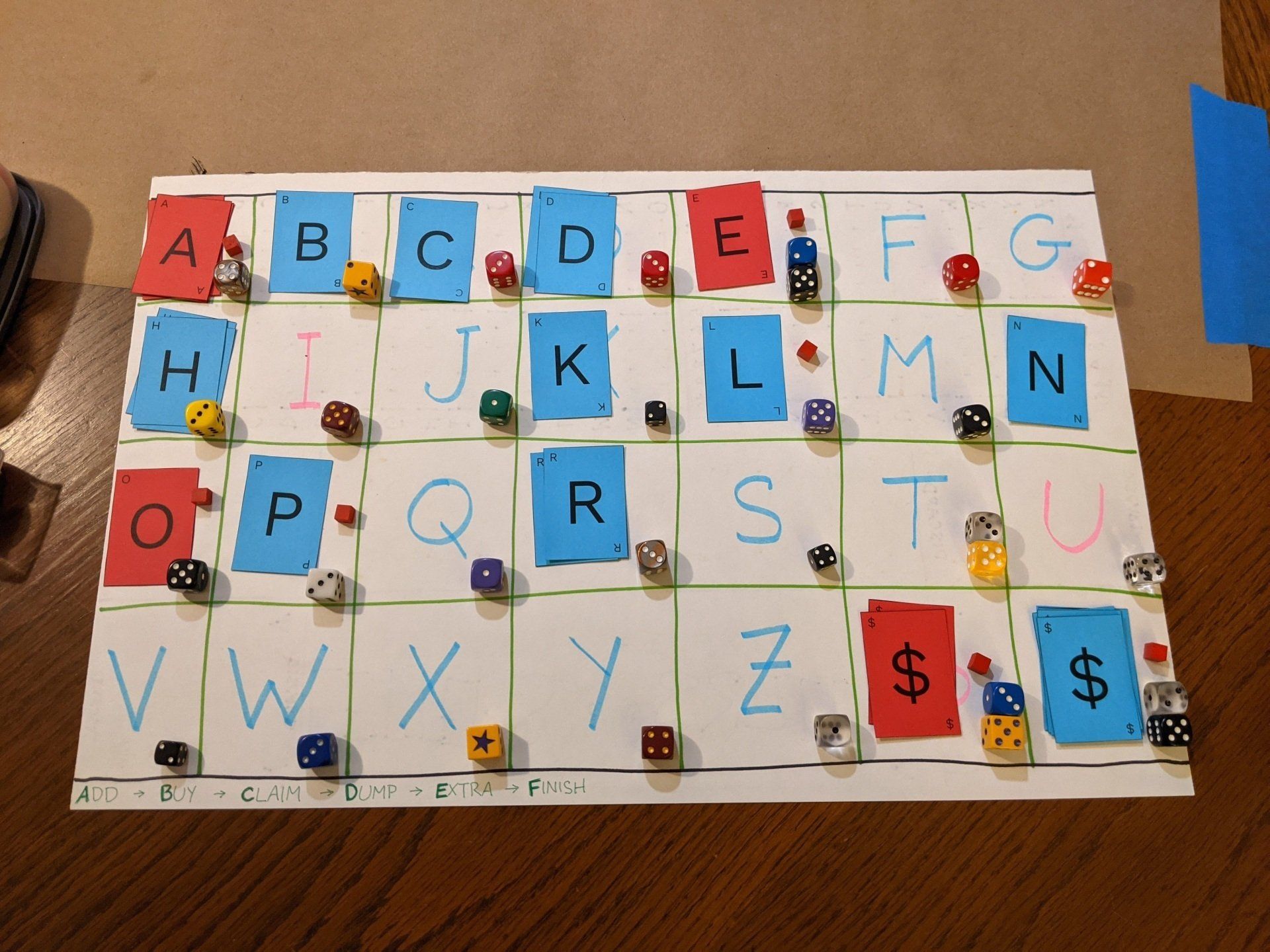 A much cleaner board!