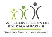 Papillons blancs en champagne