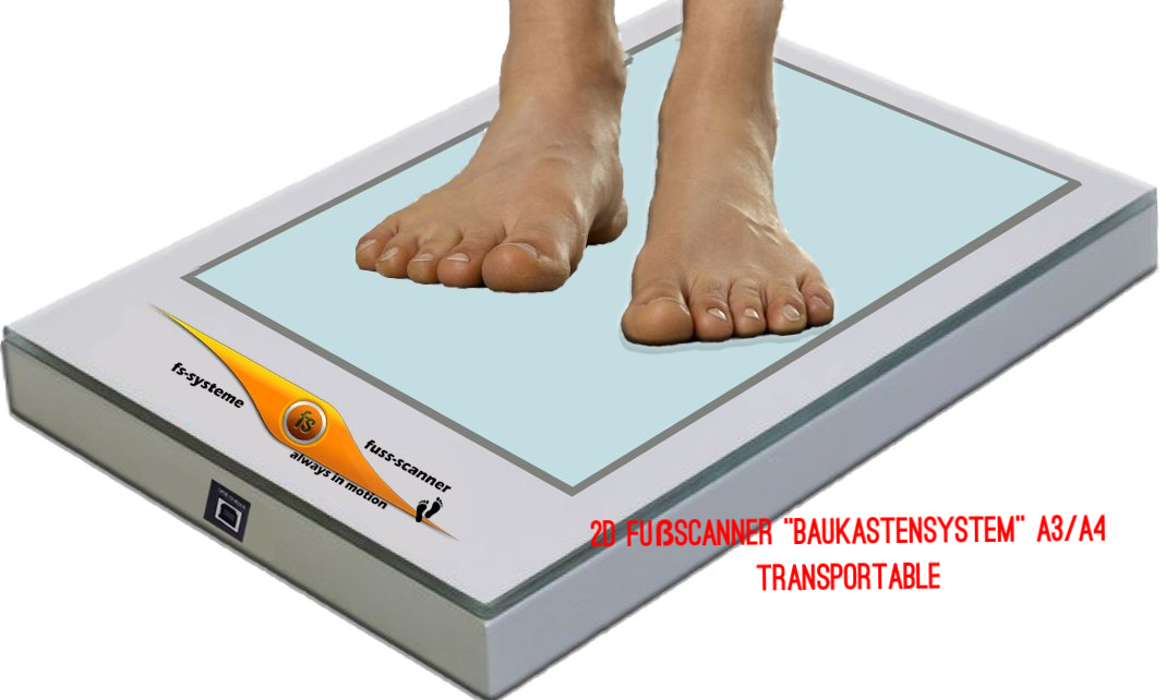 Preiswerte Fußscanner als Baukastesystem
