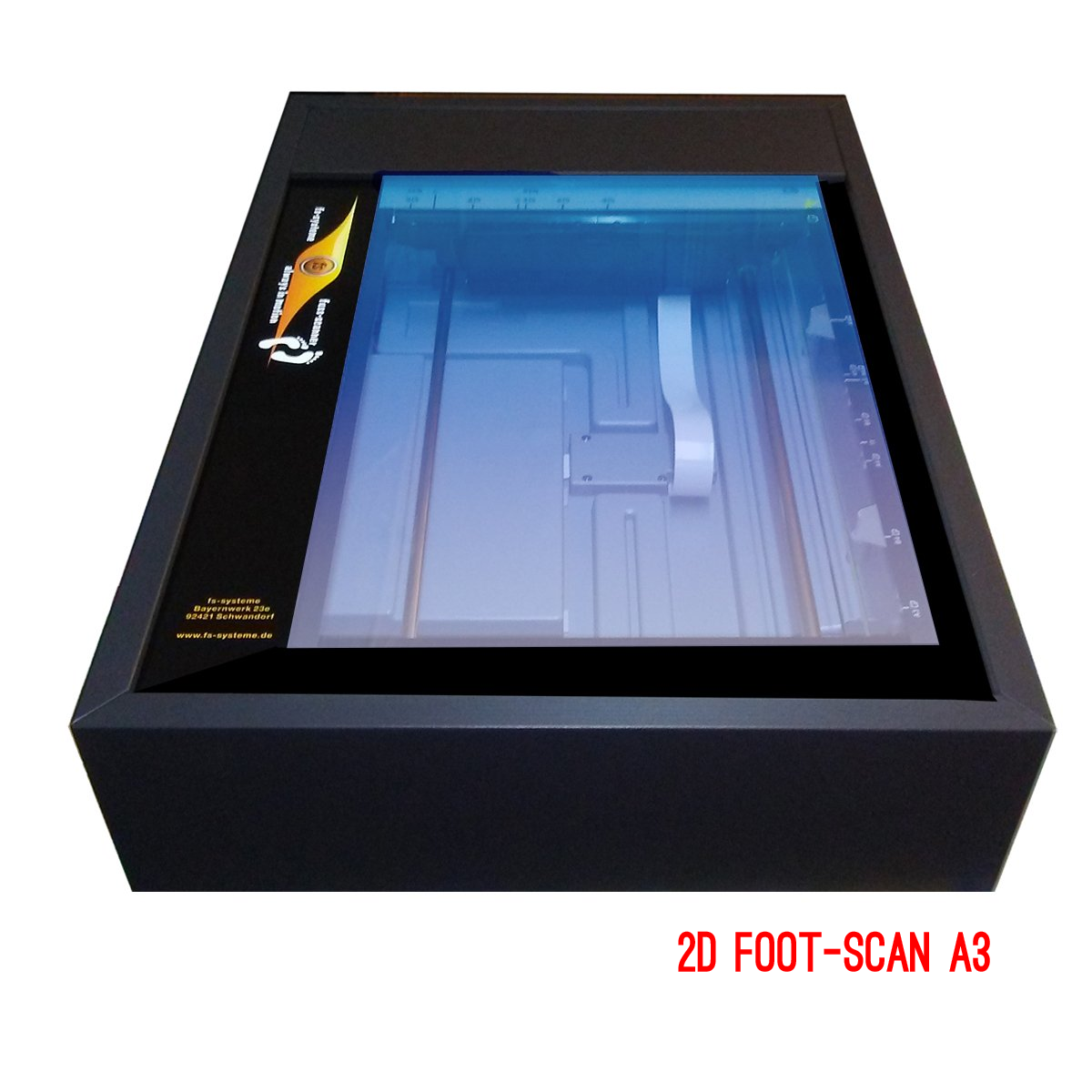 2D Fussscanner A3 Scan