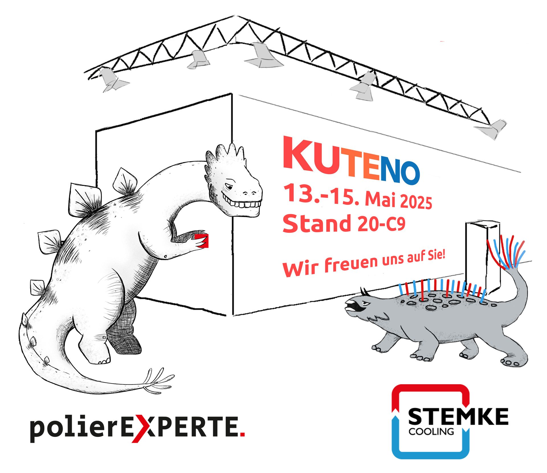 Polierosaurus Rex und Stemkosaurus auf Kuteno 2025