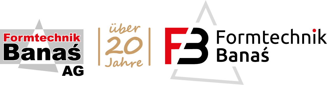 Logo 20 Jahre Formtechnik Banas Logo 20 Jahre Formtechnik Banas