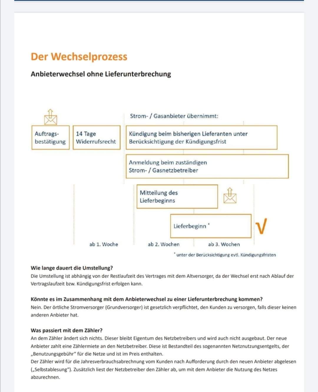 Wechselprozess Energie